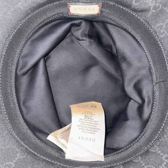 Gucci Monogram Black Bucket Hat main image 7